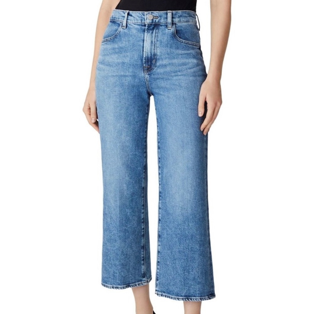 Banana Republic | High-Rise Wide Leg Crop Jeans